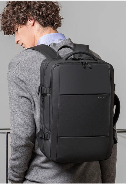 Zaino da viaggio impermeabile espandibile – Adatto 17.3" Laptop – Grande capacità per viaggi e affari &  Outdoor - Unisex