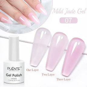 15 ml glasvezel rubberen basis gel nagellak voor gebroken nagel gerepareerd helder snel gebouw weken af ​​van de UV -constructiegelvernis