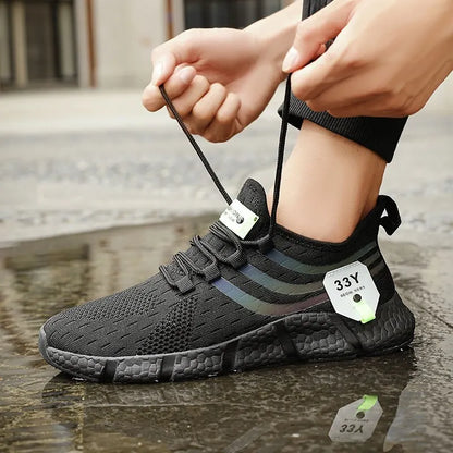 Unisex letvægts løbesneakers i mesh – åndbare & Sporty
