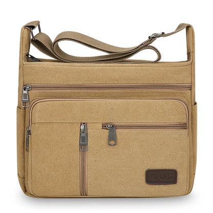 Axelväska i canvas (unisex)