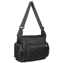 Sac à bandoulière unisexe imperméable - Sac de messager en nylon léger pour le bureau et les voyages