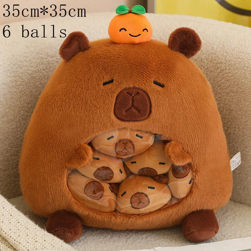 Schattig dieren pluche kussen - mini candy tas poppen voor kindercadeaus