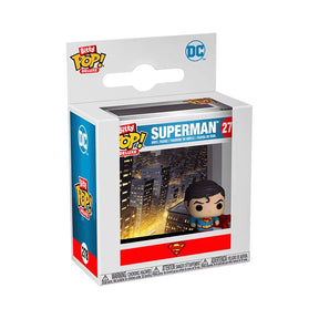 Édition authentique Funko Pop ™ DC Superman & Batman Deluxe Edition Anime Action Desktop Decoration Ornement Toys Collectible Modèle
