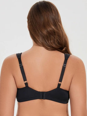 Seamless Unlined Minimizer Bra – Comfortable Plus Size Support with Underwire