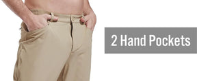 Pantalon de randonnée à séchage rapide de Miami Tac- Men - léger, extensible et imperméable