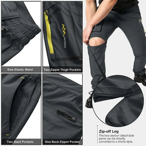 Pantaloni da escursioni tattici da uomo-Protezione impermeabile, secca rapida e UV