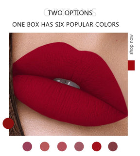 6 PCS Korean Lipstick Set – The Famous Korean Makeup | Long-Lasting, Waterproof & Matte -Original product- Free Shipping to Europe
