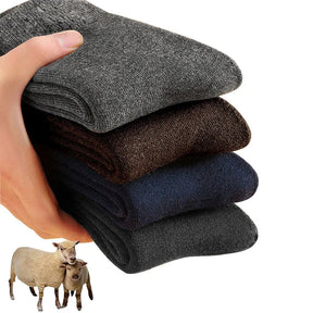 Calcetines de lana merino ultra groseros: ¡la máxima calidez para los días fríos y nevados! Unisexo