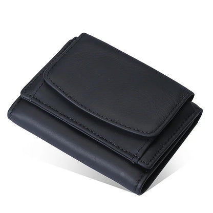 Portefeuille Airtag - Cuir véritable - Porte-carte Air Tag RFID