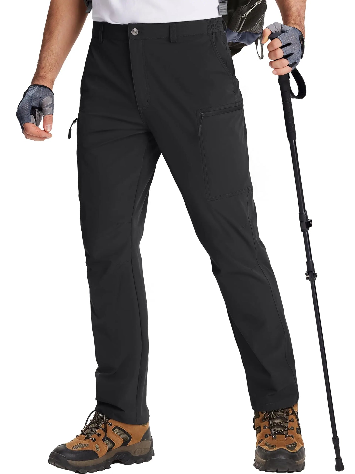 MIAMI TAC -Pants - Lättvikts snabbtorkande vandringsbyxor för män – Vattentät & Cargo Style
