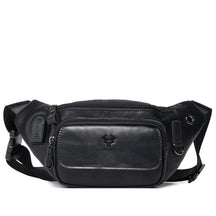 100% Genuine Leather Chest Bag unisex High-Capacity With Durable USB Charging Crossbody Bag - Free Shipping to Europe