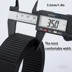 Fashion Men's Belt, Men’s Designer Belts  Alloy Automatic Buckle, Canvas Belt, Sports Belt, Large Size 110-160cm Automatic Belt