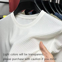 T-Shirt-M-5xl Herren-Freizeit-T-Shirt-Cool & Falten-resistent