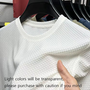 T-Shirt-M-5xl Herren-Freizeit-T-Shirt-Cool & Falten-resistent