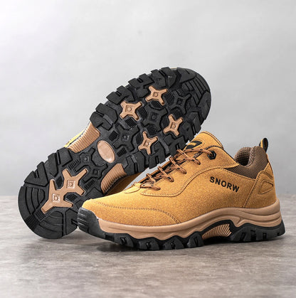 Botas de caminhada masculinas – antiderrapantes prontas para uso ao ar livre