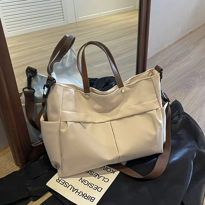 Stylish Nylon Women Tote Bag - Ultra-Light, Extra-Spacious — The Tote Bag That Follows Your Routine Without Weighing You Down