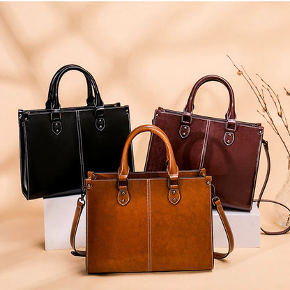 Sac à bandoulière pour femme – Cuir véritable | Mode & Fonctionnalité
