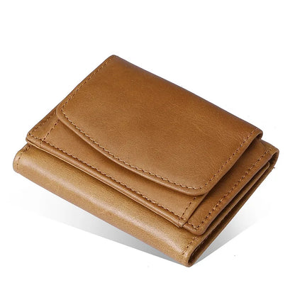 Portefeuille Airtag - Cuir véritable - Porte-carte Air Tag RFID