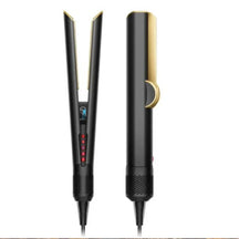 2 su 1 piastra per capelli professionale e asciugacapelli per capelli da pentola, ferro da stiling di ioni negativo strumento di styling di lunga durata