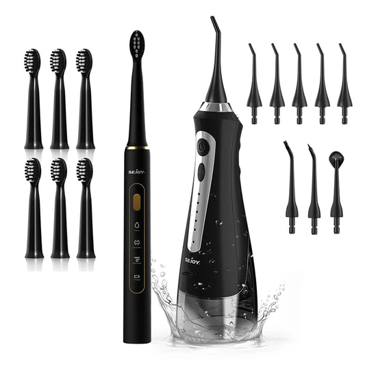 Water Flosser & Electric Toothbrush Set – Complete Oral Care in One Kit