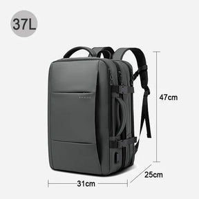 Expandable Waterproof Travel Backpack – Fits 17.3" Laptop – Large Capacity for Travel, Business & Outdoor – Unisex