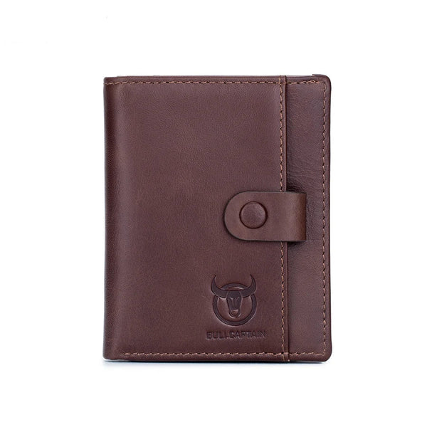 RFID Men’s Genuine Leather Wallet – Anti-Theft & Anti-Pickpocket