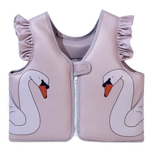 Chaleco de natación para natación entrenador de natación chaleco lindo ayuda de natación ropa de flotación de dibujos animados de traje de trajes de baño para niñas para niñas