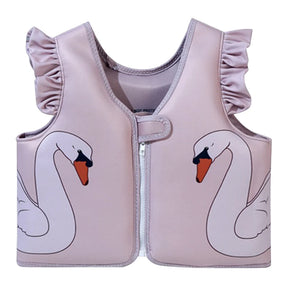 Chaleco de natación para natación entrenador de natación chaleco lindo ayuda de natación ropa de flotación de dibujos animados de traje de trajes de baño para niñas para niñas