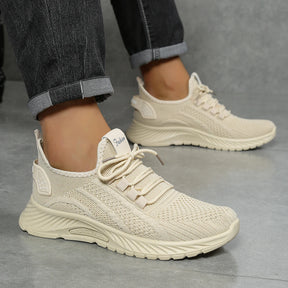 Women’s Casual Sneakers – Lightweight Fly-Weaving Fashion Shoes