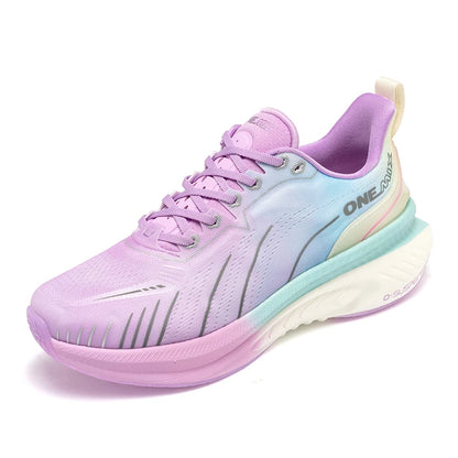 Støddæmpende sneakers til tunge løbere – skridsikre & Udendørs-klar – Unisex