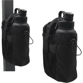Sacca da palestra magnetica borsa per trasporto magnetico di grande capacità con tasca portatili portatili porta bottiglia per palestra accessori per palestra organizzatore