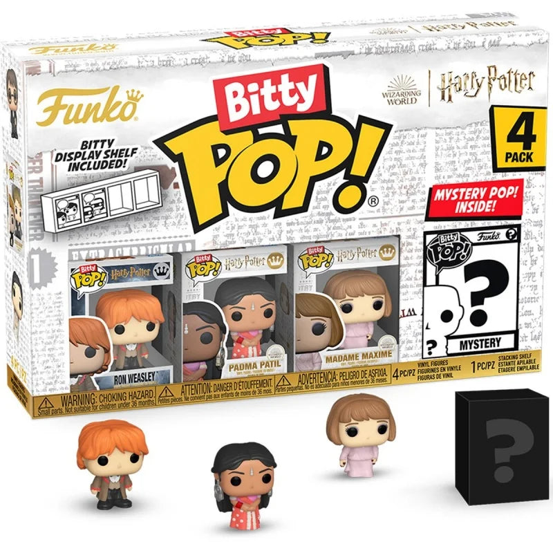 Funko Pop ™ Bitty Harry Potter Bitty 4pcs Blind Box Mini Action Doll Model Desktop Decoration Limited Edition Model Toy Gift