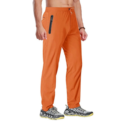 MIAMI TAC-Outdoor Bukser Mænd Hurtigttørrende Lige Løbevandrebukser Elastiske Letvægts Yoga Fitness Træning Joggingbukser