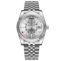 Miami Express Nibo - Orologio da polso di lusso per uomo Sport impermeabile da uomo luminoso da uomo orologio in acciaio inossidabile inossidabile