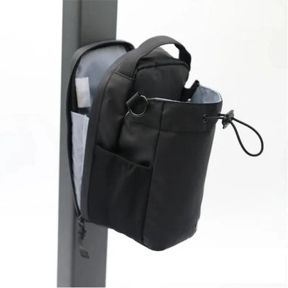 Magnetisk gymnastiktaske Magnetisk bæretaske med stor kapacitet med telefonlomme Bærbar pose til gymnastiksalen med vandflaske Gymnastiktilbehør Organizer
