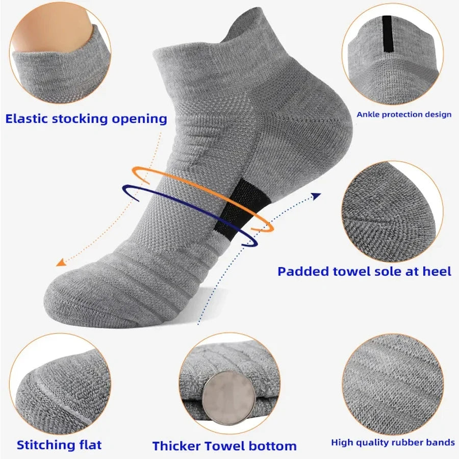 Premium Cotton Sports Socks – Breathable & Comfortable Fit