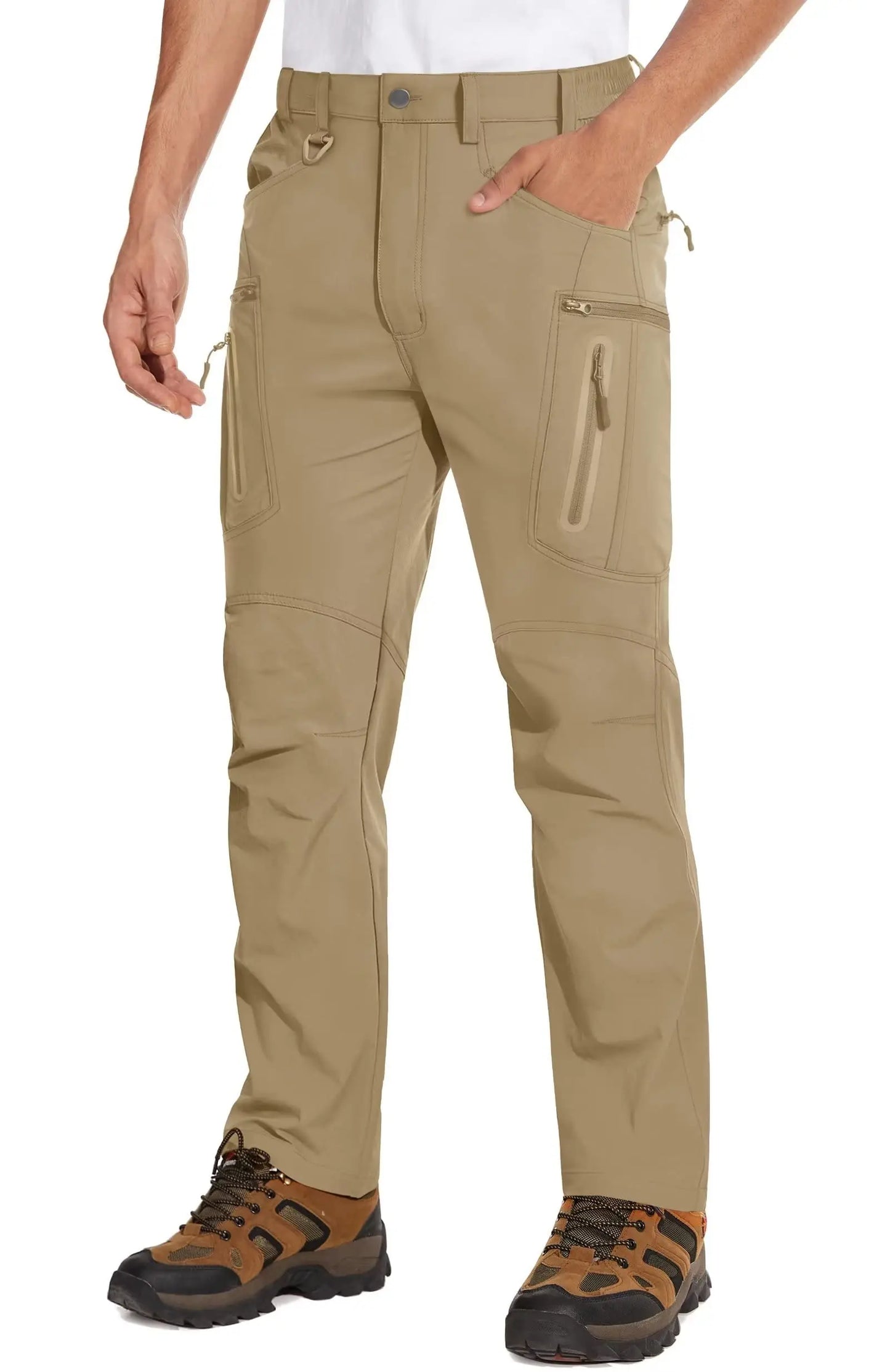 MIAMI TAC -Pantalon - Pantalon cargo d'extérieur à séchage rapide pour homme - Léger, durable, multi-poches - Randonnée, camping ou décontracté