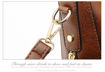 Luksus håndtasker Dame Tasker Designer Tasker i blødt læder til Kvinder Hobos Europa Crossbody Taske Dame Vintage Berømt mærke Sac