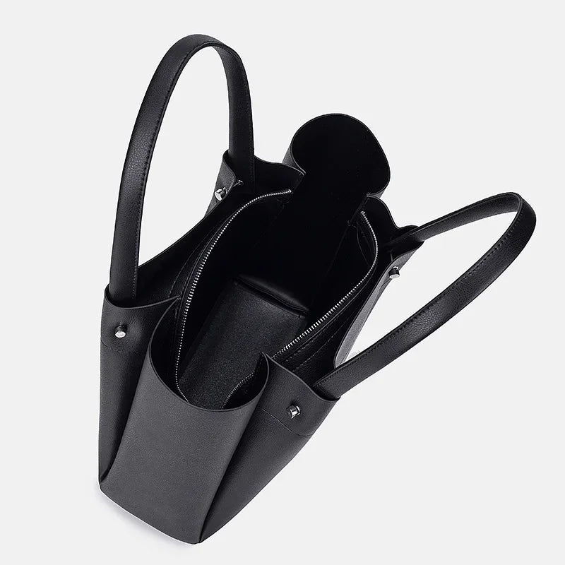 Umhängetaschen- Großkapazitäts-Umhängetasche- lässiger Stil, weiches Leder, ideal für den täglichen Gebrauch