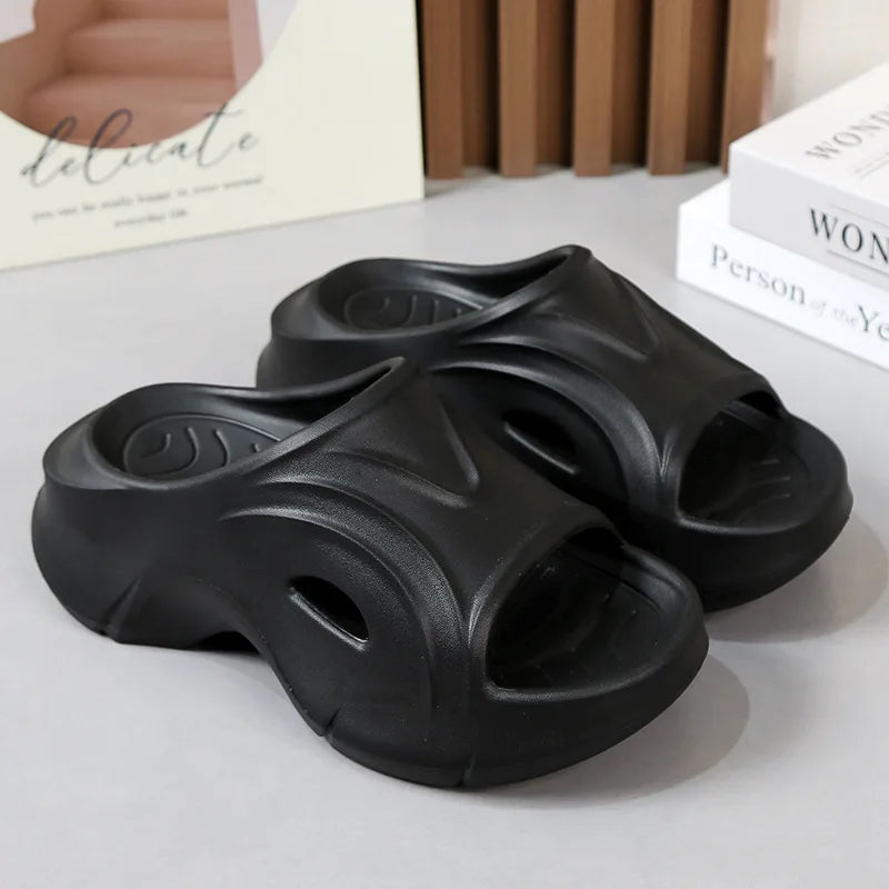 Sandalen/Hausschuhe/Ultimativer Komfort trifft auf Stil – Outdoor-Sandalen mit dicker Sohle für Damen!