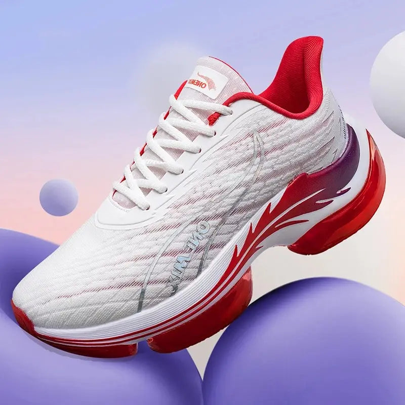 Zapatos deportivos/ zapatillas/ zapatillas para correr: suela ultra suave colgante de aire: 30% más de absorción de choque, 65% más de comodidad, protección total de la rodilla