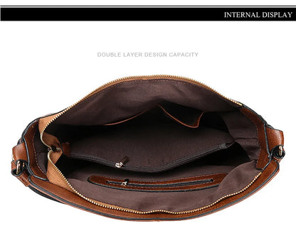 Luksus håndtasker Dame Tasker Designer Tasker i blødt læder til Kvinder Hobos Europa Crossbody Taske Dame Vintage Berømt mærke Sac