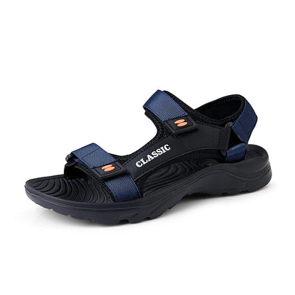 Sandálias masculinas de alta qualidade, verão, praia, férias, sapatos unissex, novos tênis ao ar livre, confortáveis, antiderrapantes, sapatos casuais