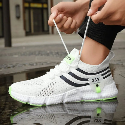 Unisex letvægts løbesneakers i mesh – åndbare & Sporty
