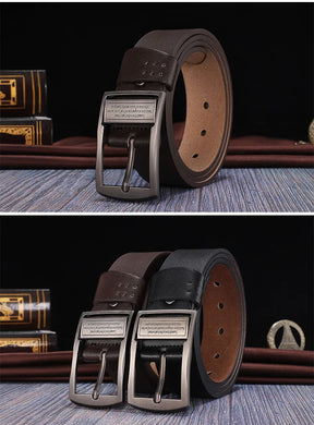 Genuine Leather Men’s Belt – Business & Casual
