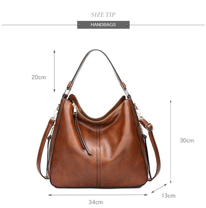 Luksus håndtasker Dame Tasker Designer Tasker i blødt læder til Kvinder Hobos Europa Crossbody Taske Dame Vintage Berømt mærke Sac