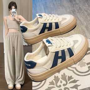 Sneakers – veelzijdige sportschoenen voor dames & Casual schoenen met ademend mesh en dikke zool