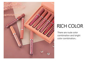 6 PCS Korean Lipstick Set – The Famous Korean Makeup | Long-Lasting, Waterproof & Matte -Original product- Free Shipping to Europe