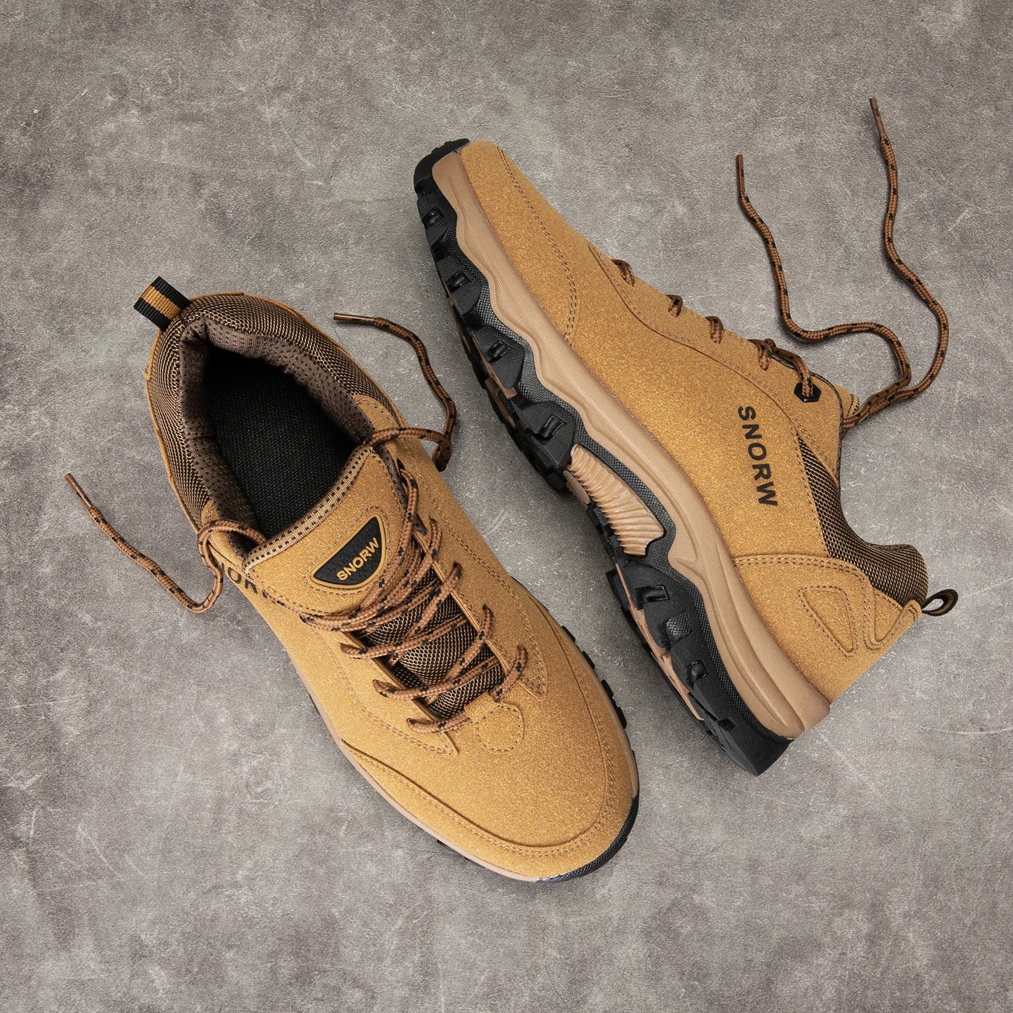 Botas de caminhada masculinas – antiderrapantes prontas para uso ao ar livre
