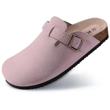 Echte suède klompen – Unisex comfort met boogondersteuning & Kurken voetbed